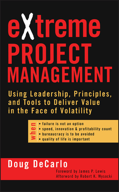 eXtreme Project Management, Douglas DeCarlo