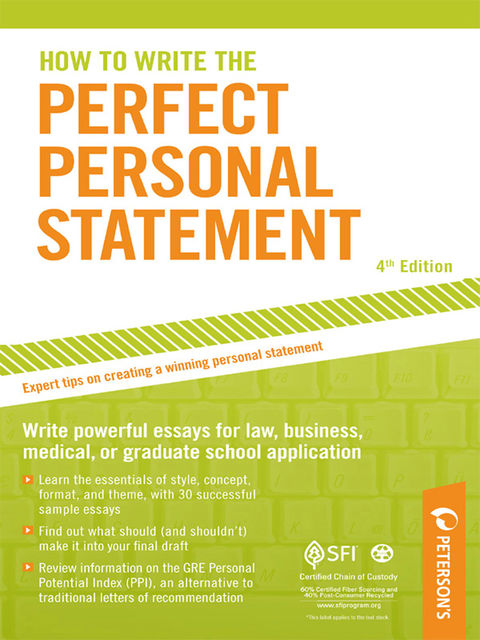 How to Write the Perfect Personal Statement, Mark Stewart