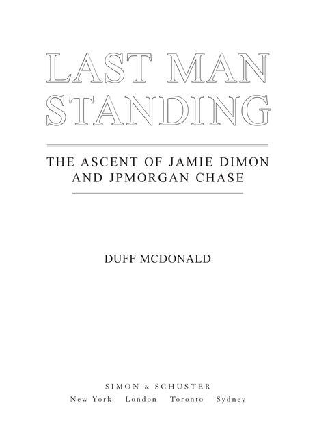 Last Man Standing, Duff McDonald