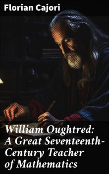 William Oughtred A great Seventeenth-Century Teacher of Mathematics, Florian Cajori