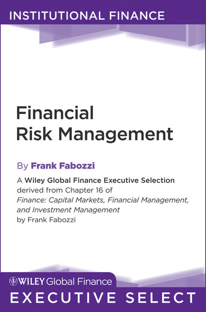 Financial Risk Management, Frank J.Fabozzi