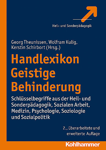 Handlexikon Geistige Behinderung, Kerstin Schirbort, Wolfram Kulig, Georg Theunissen