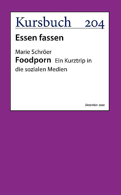 Foodporn, Marie Schröer