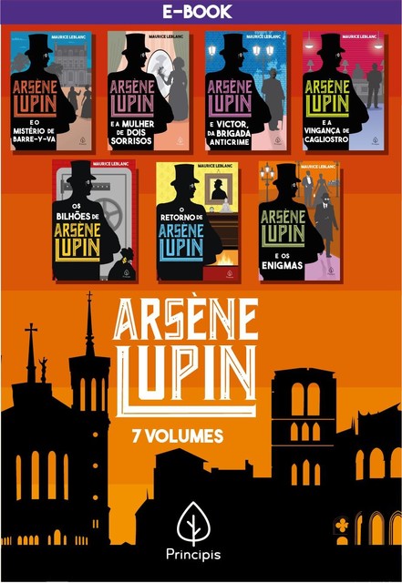 Box Arsène Lupin Volume III – 7 Livros, Maurice Leblanc