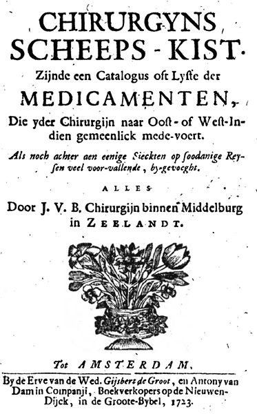 Chirurgyns scheeps-Kist, Johannes Verbrugge