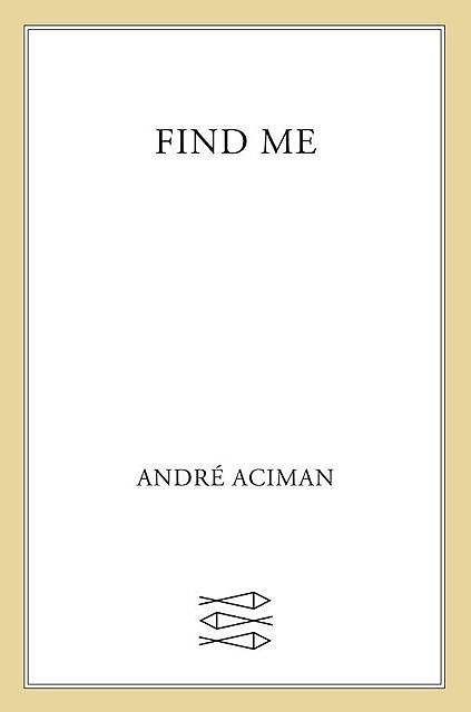 Find Me, Andr﻿é Aciman