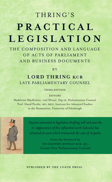 Thring's Practical Legislation, Henry Thring