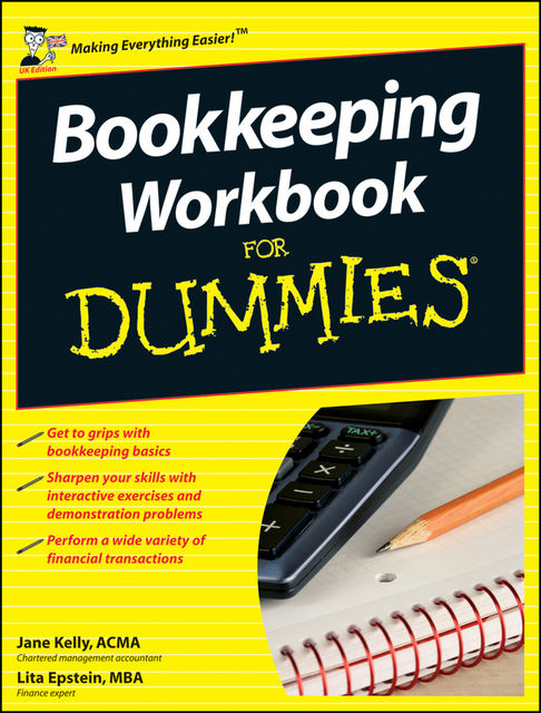 Bookkeeping Workbook For Dummies, Lita Epstein, Jane Kelly