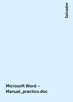 Microsoft Word – Manual_practico.doc, Salvador