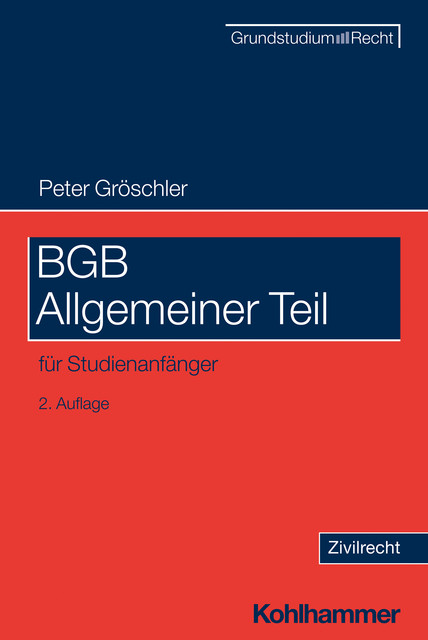 BGB Allgemeiner Teil, Peter Gröschler