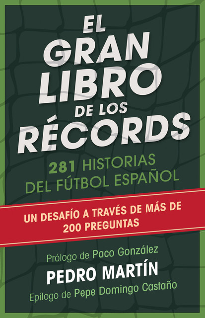 El gran libro de los récords, Pedro Martín
