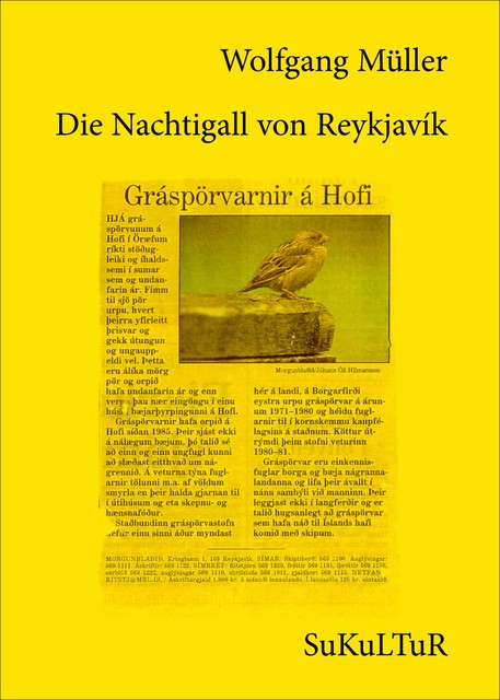 Die Nachtigall von Reykjavík, Wolfgang Müller