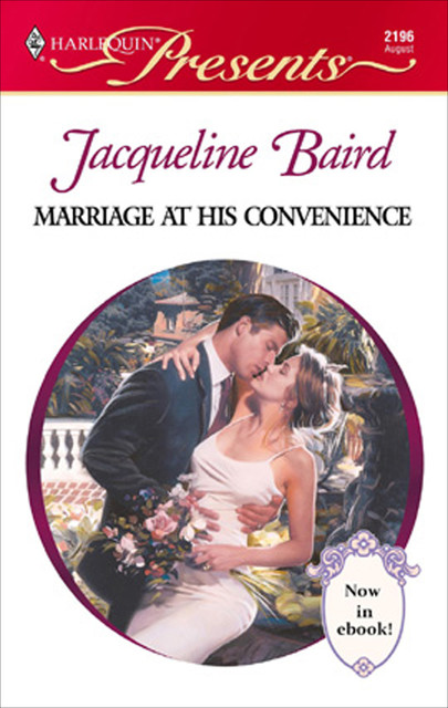 Marriage at His Convenience, Jacqueline Baird