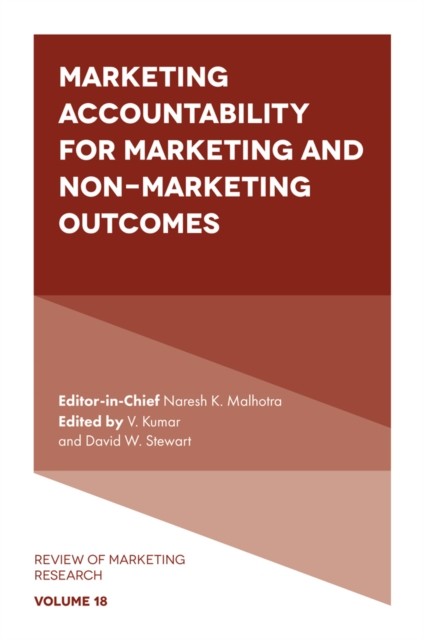 Marketing Accountability for Marketing and Non-Marketing Outcomes, Kumar, David Stewart