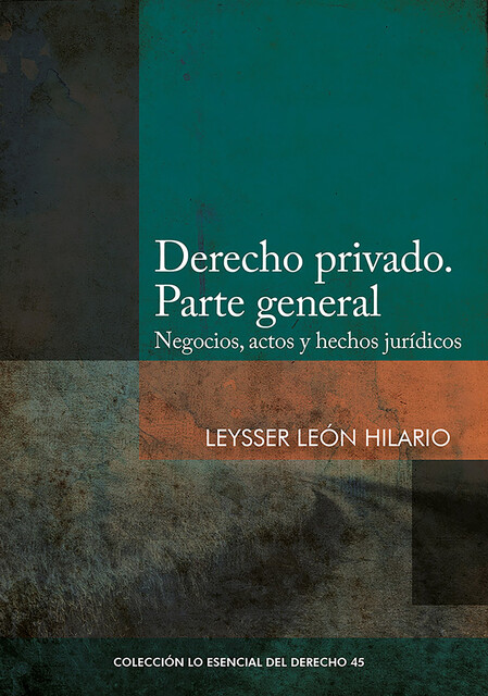 Derecho privado, Leysser León