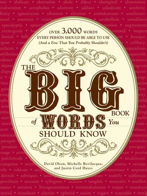 The Big Book of Words You Should Know, David Olsen