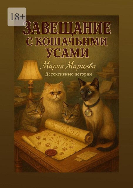Детективные истории. Завещание с кошачьими усами. Когда домашние питомцы знают больше детективов, Мария Марцева
