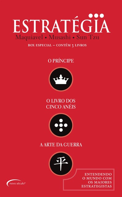 Box Especial – O Essencial da Estratégia – Contém Três Obras, Sun Tzu, Nicolau Maquiavel, Miyamoto Musashi