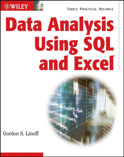 Data Analysis Using SQL and Excel, Gordon Linoff