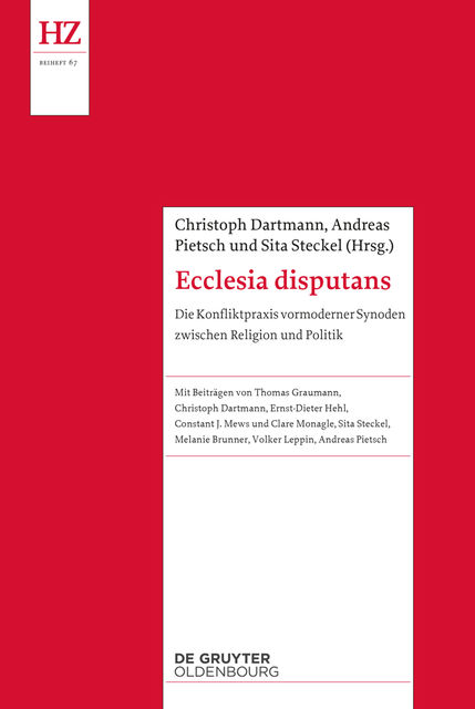 Ecclesia disputans, Walter de Gruyter GmbH, Boston Berlin