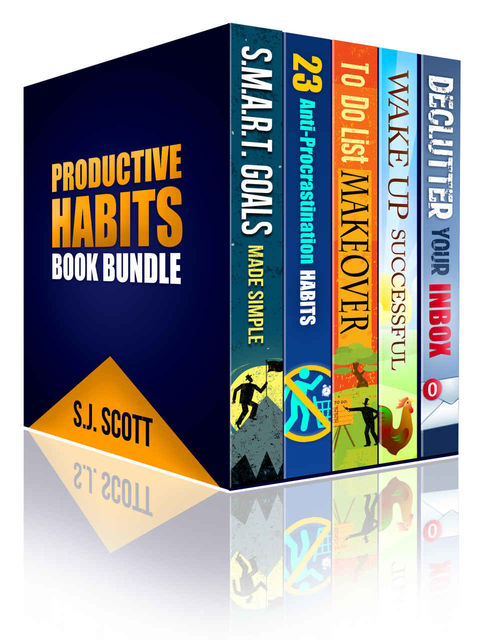 Productive Habits Book Bundle (Books 1–5), S.J.Scott