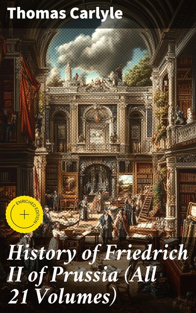 History of Friedrich II of Prussia (All 21 Volumes), Thomas Carlyle