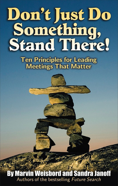 Don't Just Do Something, Stand There, Marvin R.Weisbord, Sandra Janoff