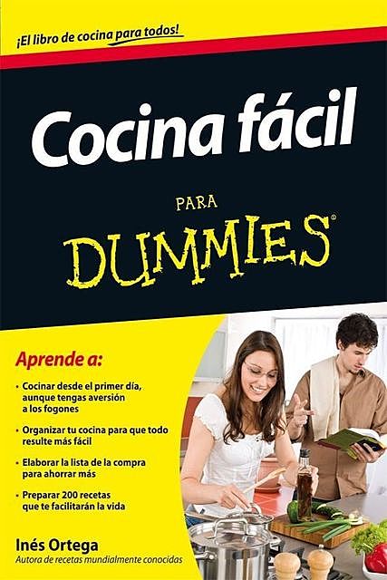 Cocina fácil para Dummies, Inés Ortega