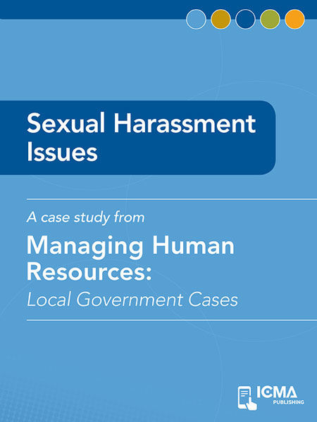 Sexual Harassment Issues, James M.Banovetz, John Doe