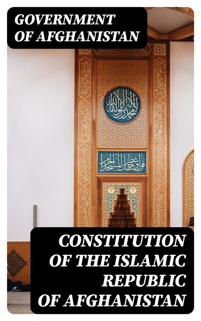 Constitution of the Islamic Republic of Afghanistan, Government of Afghanistan
