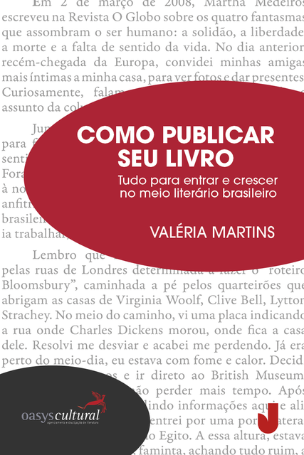 Como publicar seu livro, Valéria Martins