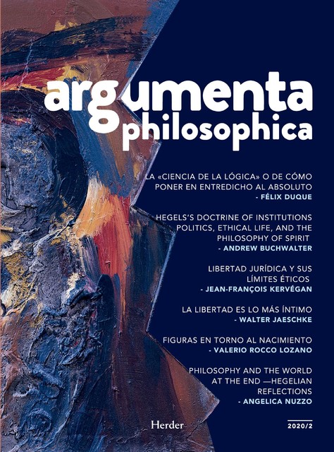 Argumenta philosophica 2020/2, V.V. A.A.