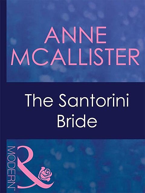 The Santorini Bride, Anne McAllister