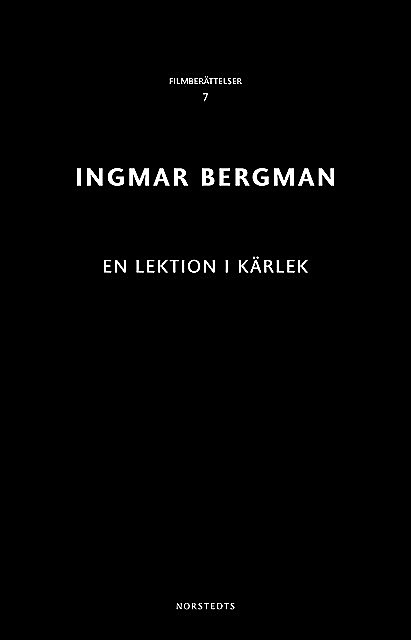En lektion i kärlek, Ingmar Bergman