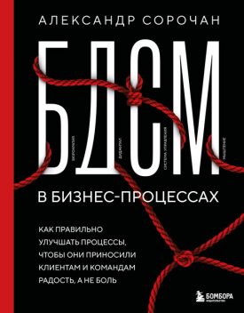 БДСМ в бизнес-процессах. Как правильно улучшать процессы, чтобы они приносили клиентам и командам радость, а не боль, Александр Сорочан