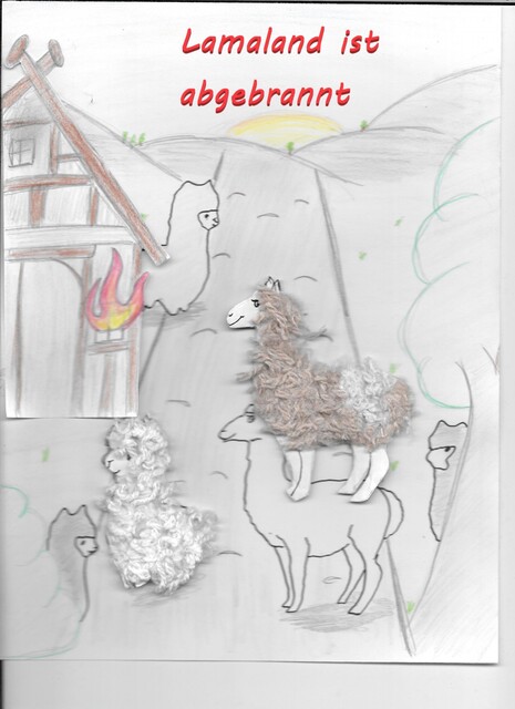 Lamaland ist abgebrannt, Dominique Hecht