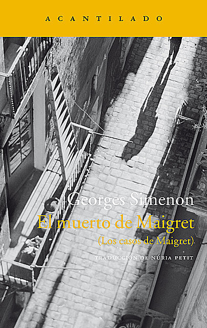 El muerto de Maigret, Simenon Georges