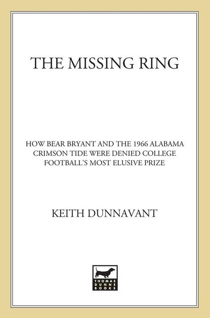 The Missing Ring, Keith Dunnavant