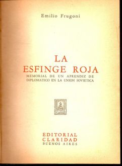 La Esfinge Roja, Emilio Frugoni