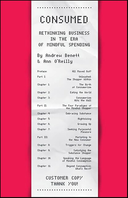 Consumed, Andrew Benett, Ann O'Reilly