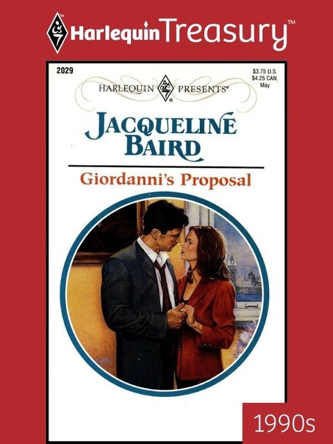 Giorganni's Proposal, Jacqueline Baird