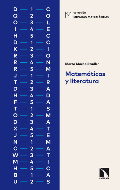 Matemáticas y literatura, Marta Macho Stadler