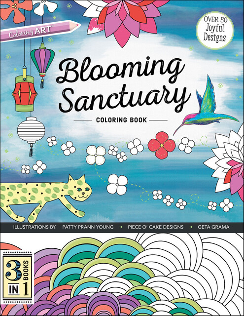Blooming Sanctuary Coloring Book, XXXX