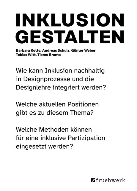 Inklusion gestalten, Fruehwerk Verlag