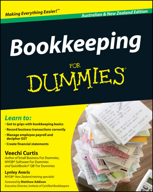 Bookkeeping For Dummies, Veechi Curtis, Lynley Averis