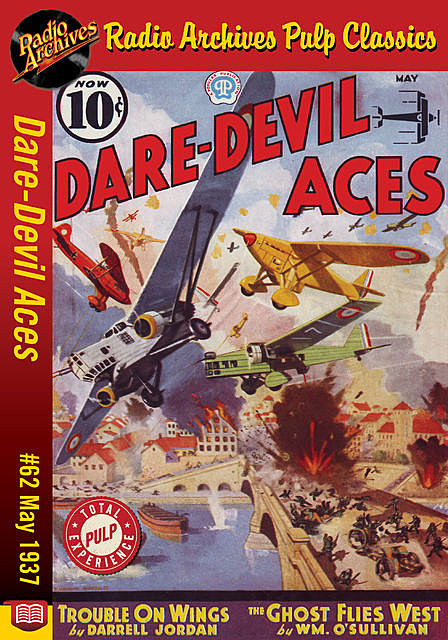 Dare-Devil Aces #62 May 1937, Darrell Jordan