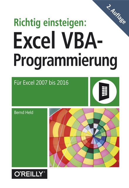 Richtig einsteigen: Excel VBA-Programmierung, Bernd Held