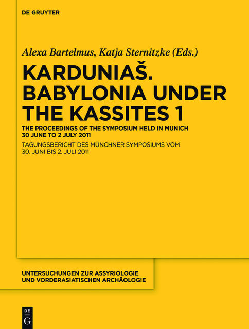 Karduniaš. Volume 1, Alexa Bartelmus, Katja Sternitzke