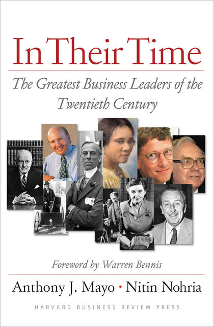 In Their Time, Nitin Nohria, Anthony J. Mayo