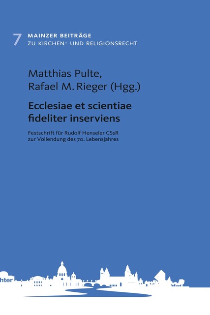 Ecclesiae et scientiae fideliter inserviens, Matthias Pulte, Rafael M. Rieger